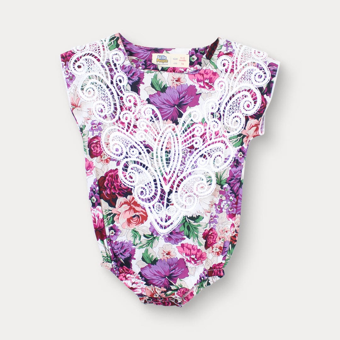 Elegant Multi Themed Little Girl Romper Iluvlittlepeople