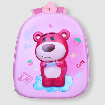 Cute Bear Character Premium Quality Bag For Kids Bags Iluvlittlepeople Standard Pink Modern