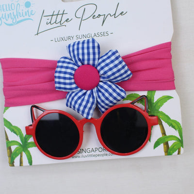 Stylish Little Kids Sunglasses & Headband Sunglasses & Band Iluvlittlepeople 
