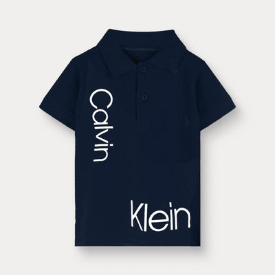Attractive Blue Calvin Klein Boys T-Shirt T-Shirt Iluvlittlepeople 18-24 Months Blue Summer