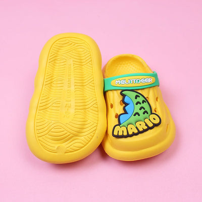 Cute Yellow Mario Dino Crocs Crocs And Slides Iluvlittlepeople 