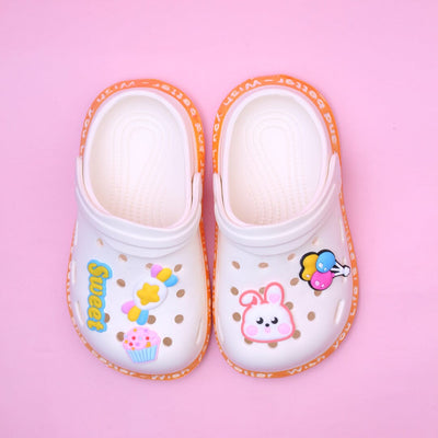 Cute Sweet Treat Crocs Crocs And Slides Iluvlittlepeople 12 Months Rubber White