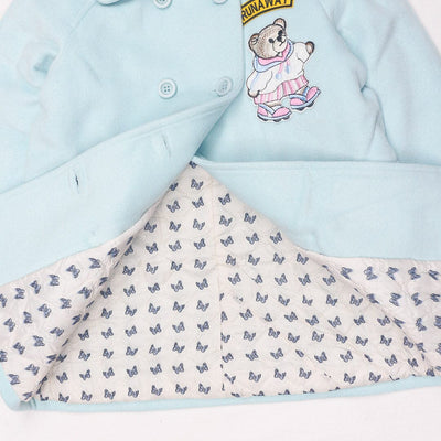 Cozy Comfort Blue Themed Coat For Girls Coat Iluvlittlepeople 