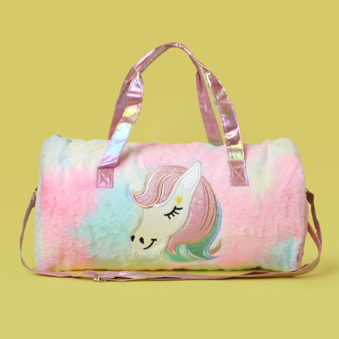 Stylish Fluffy Stuff Multi Themed Duffle Bag Duffle Bag Iluvlittlepeople 