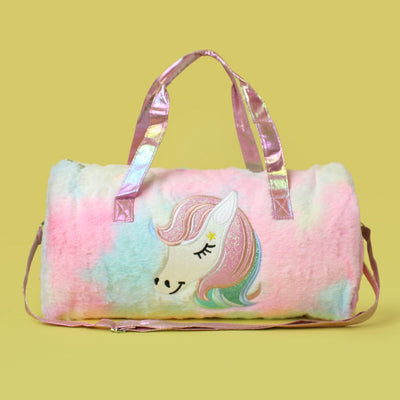 Stylish Fluffy Stuff Multi Themed Duffle Bag Duffle Bag Iluvlittlepeople 