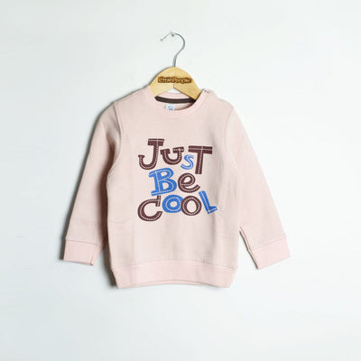 Kink Pink Themed Girls Sweatshirt Sweatshirt Iluvlittlepeople 3-6 Months Pink Winter