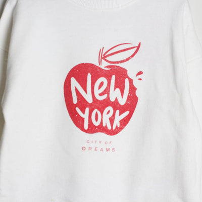 Inspire Off White Themed Boys Sweatshirt Sweatshirt Iluvlittlepeople 
