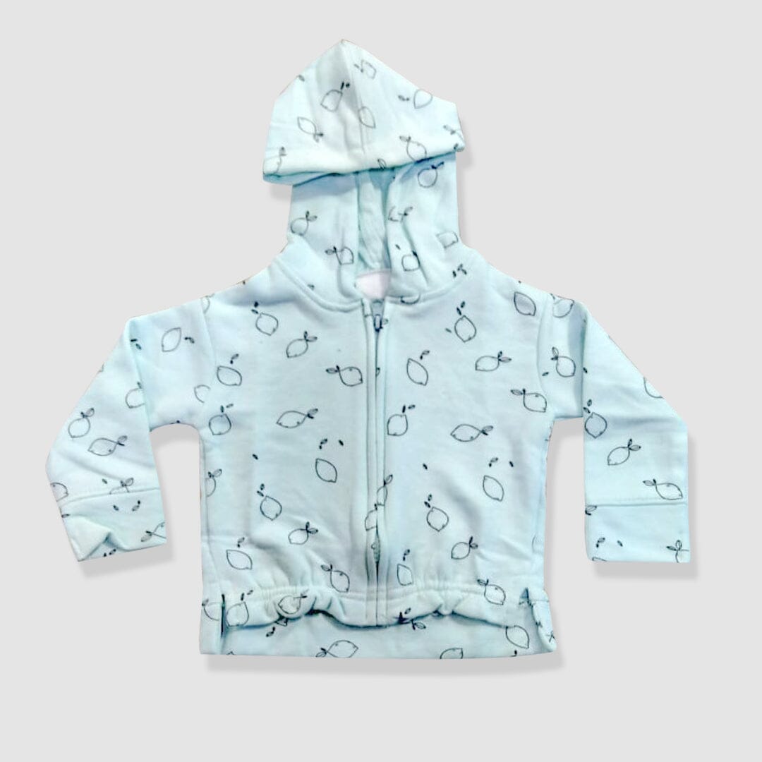 Cute & Cozy Aqua Themed Hoodie Hoodie Iluvlittlepeople 12-18 Months Aqua Winter