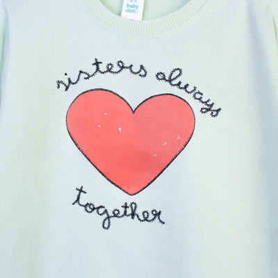 Urge Aqua Themed Girls Sweatshirt Sweatshirt Iluvlittlepeople 