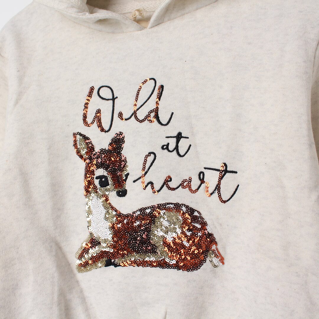 Wild At Hear Girls Hoodie Hoodie Iluvlittlepeople 