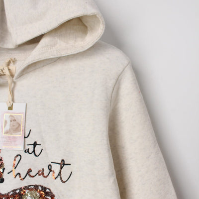 Wild At Hear Girls Hoodie Hoodie Iluvlittlepeople 