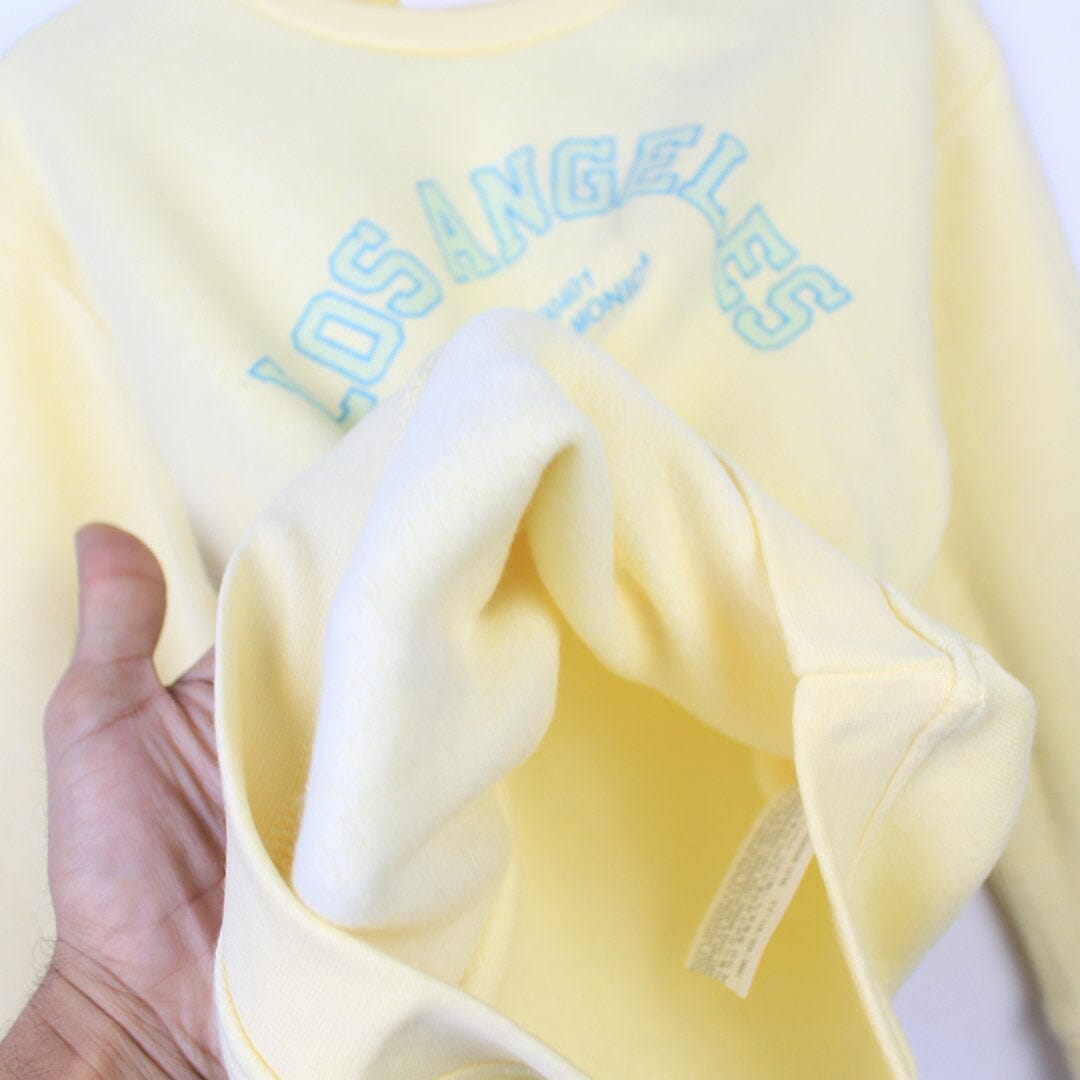Fantastic Yellow Themed Kids Sweatshirt Sweatshirt Iluvlittlepeople 