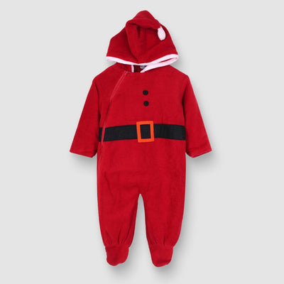 Dashing Red Winter Romper For Boys Romper Iluvlittlepeople 0-3 Months Red Winter