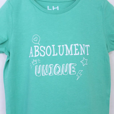 Unique Stylish Green Girls T-Shirt T-Shirt Iluvlittlepeople 
