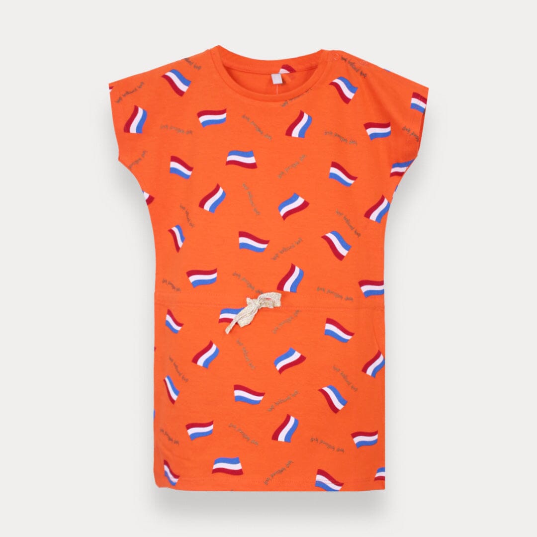 Unique Stylish Orange Girls T-Shirt T-Shirt Iluvlittlepeople 7-8 Years Orange Summer