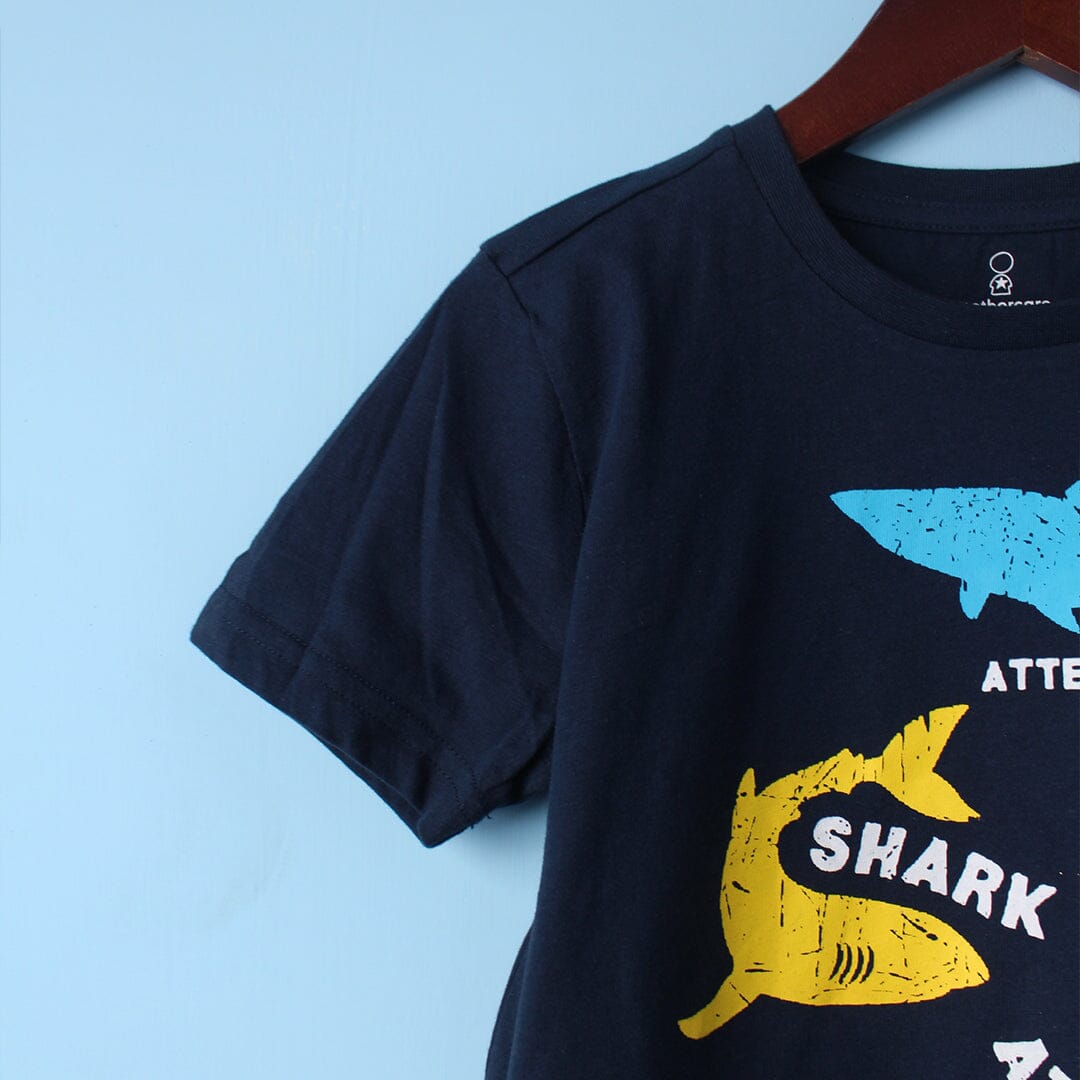 Stylish Blue Themed Boys T-Shirt T-Shirt Iluvlittlepeople 