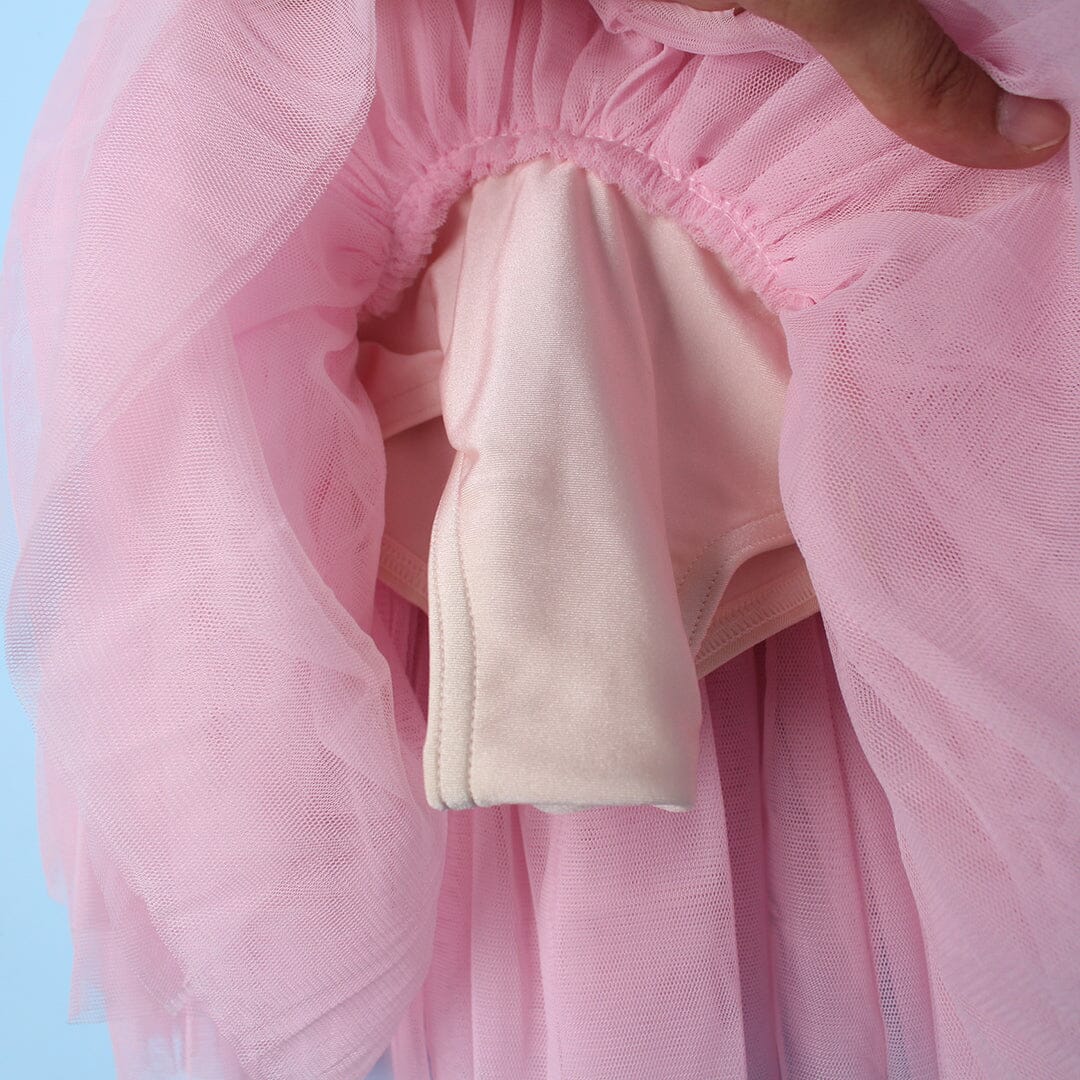 Stylish Pink Themed Girls Frock Frock Iluvlittlepeople 