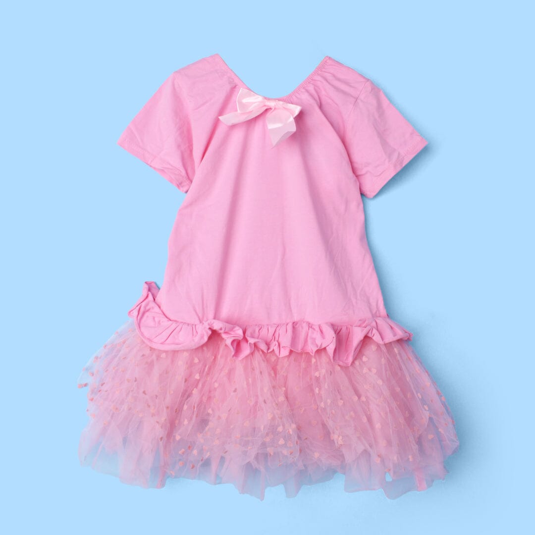 Dream Pink Themed Girls Frock Frock Iluvlittlepeople 18-24 Months Pink Summer