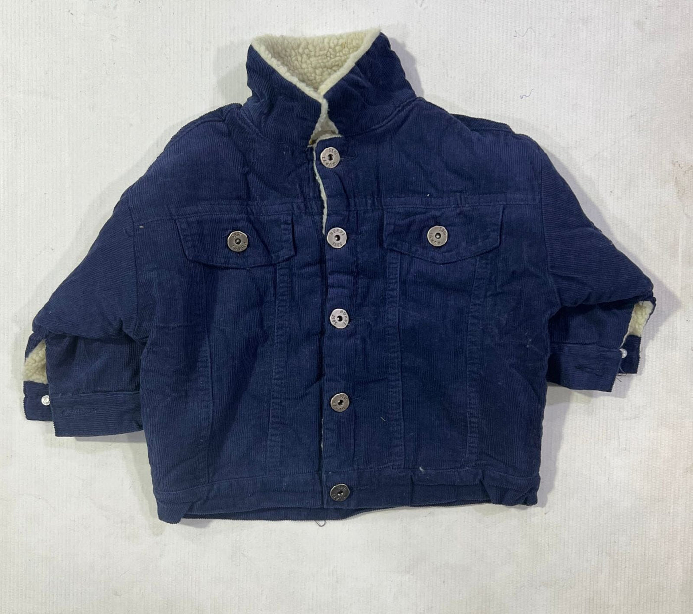 Cozy & Dashing Blue Themed Kids Jacket Jacket Iluvlittlepeople 12-18 Months Blue 