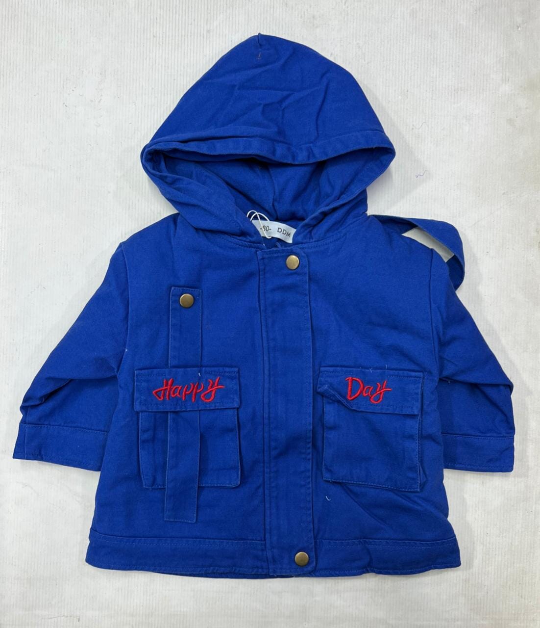 Dashing Blue Themed Kids Jacket Jacket Iluvlittlepeople 18-24 Months Blue 