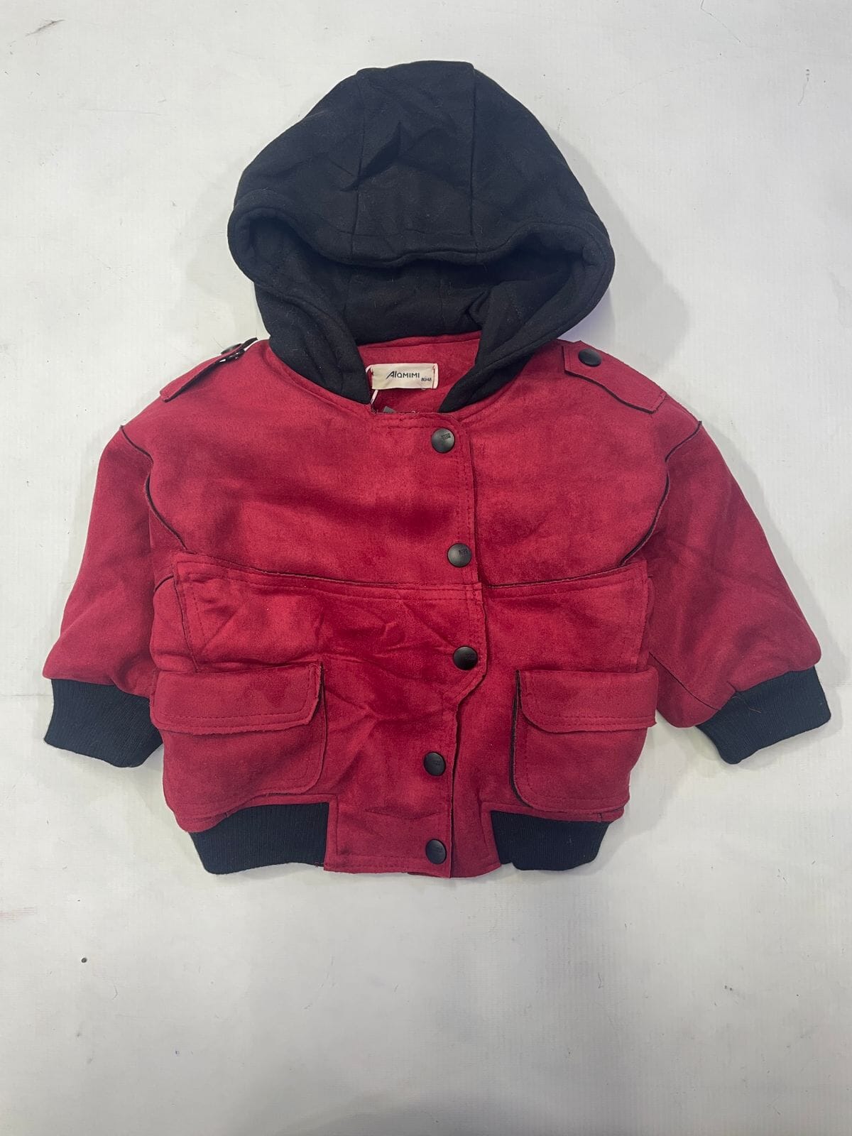 Dashing Maroon Themed Kids Jacket Jacket Iluvlittlepeople 18-24 Months Maroon 