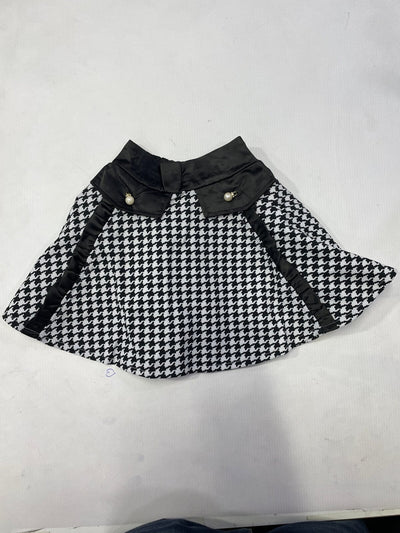 Attractive Black Themed Little People Skirt Skirt Iluvlittlepeople 2-3 Years Black Classic