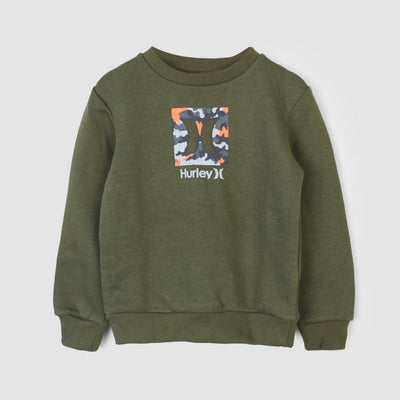 Cute Little Kids Green Themed Sweatshirt Sweatshirt Iluvlittlepeople 9-12 Months Green Winter