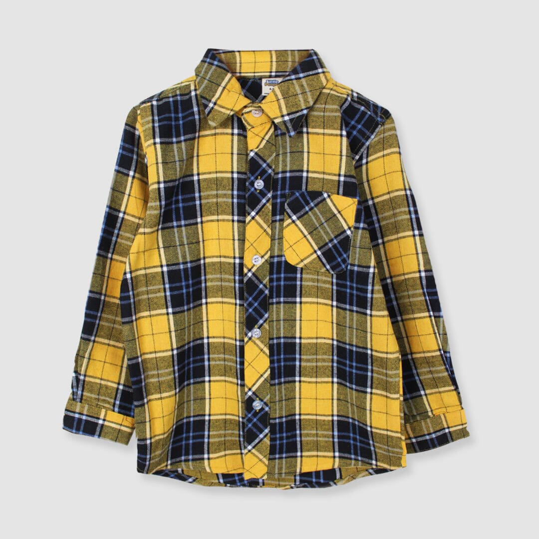 Decent Style Casual Shirt For Boys Casual Shirt Iluvlittlepeople 12 Months Yellow Winter