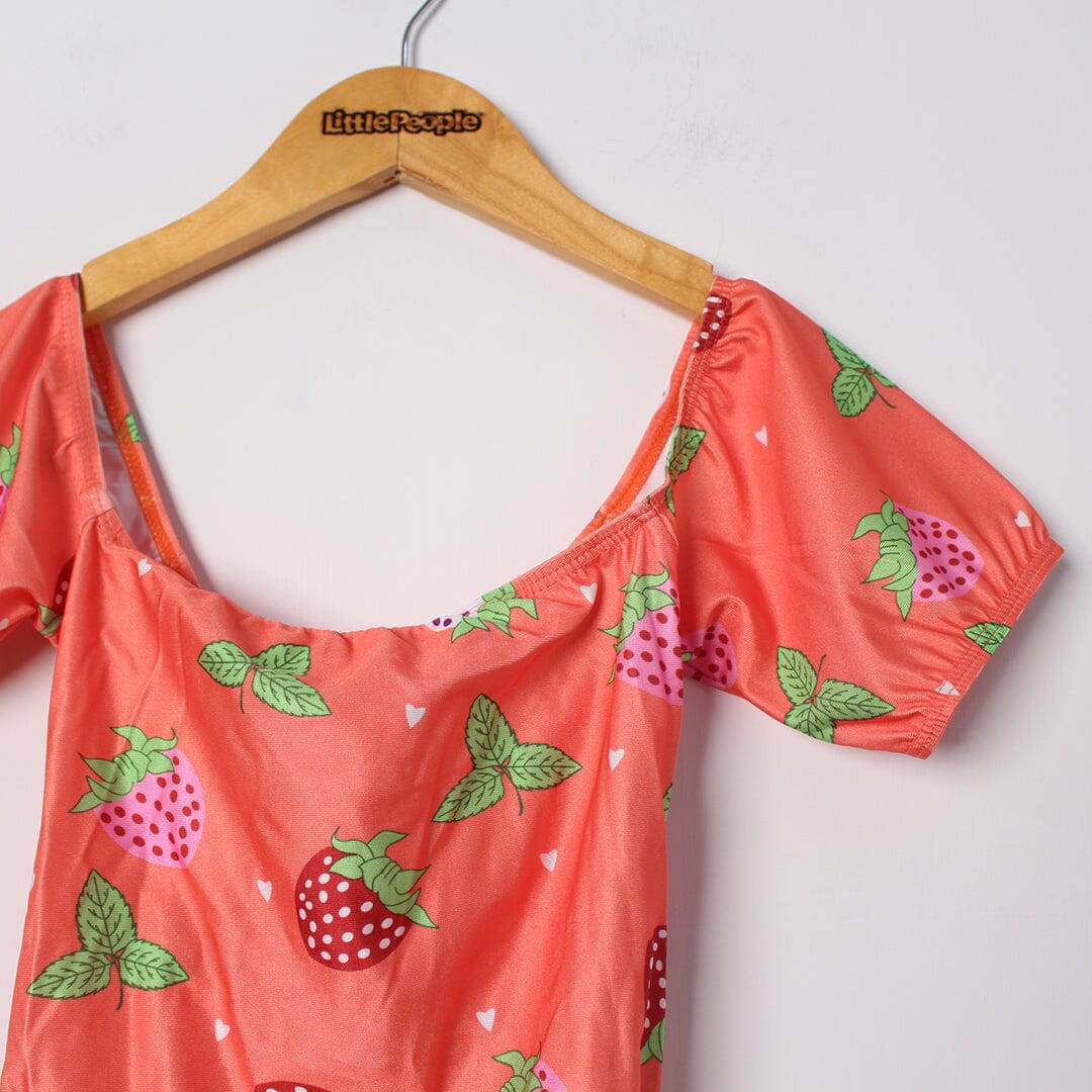 Attractive Orange Themed Little Girl Romper Romper Iluvlittlepeople 