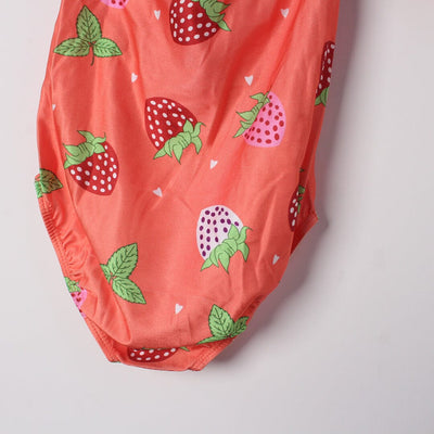Attractive Orange Themed Little Girl Romper Romper Iluvlittlepeople 