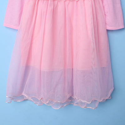 Sweet Pink Themed Girls Party Frock Frock Iluvlittlepeople 