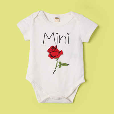 Supreme White Themed Little Girl Romper Romper Iluvlittlepeople 0-3 Months Summer White