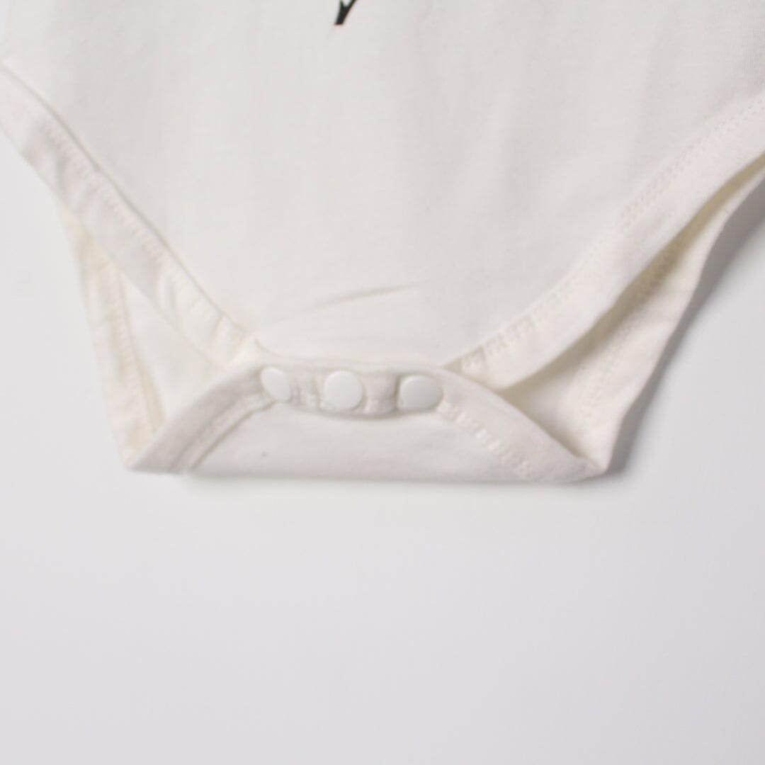 Supreme White Themed Little Girl Romper Romper Iluvlittlepeople 