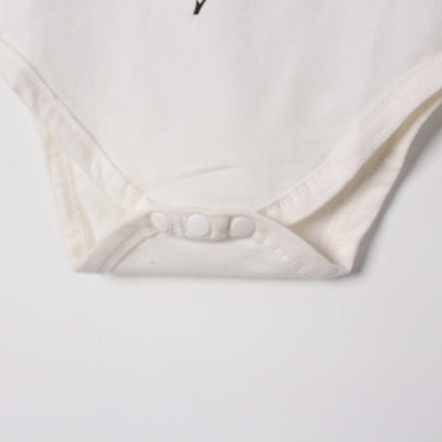 Supreme White Themed Little Girl Romper Romper Iluvlittlepeople 