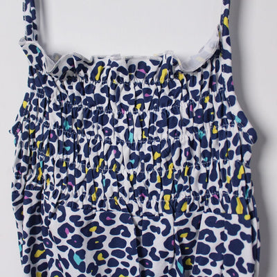 Eye Catcher Light Blue Little Girl Romper Romper Iluvlittlepeople 