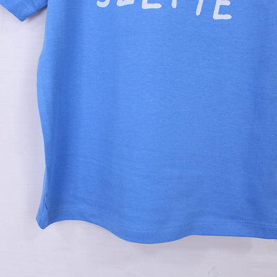 Boys Premium Light Blue T-Shirt T-Shirt Iluvlittlepeople 