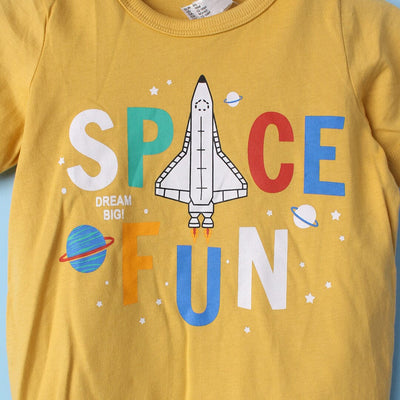 Smart Yellow Themed Boys T-Shirt T-Shirt Iluvlittlepeople 
