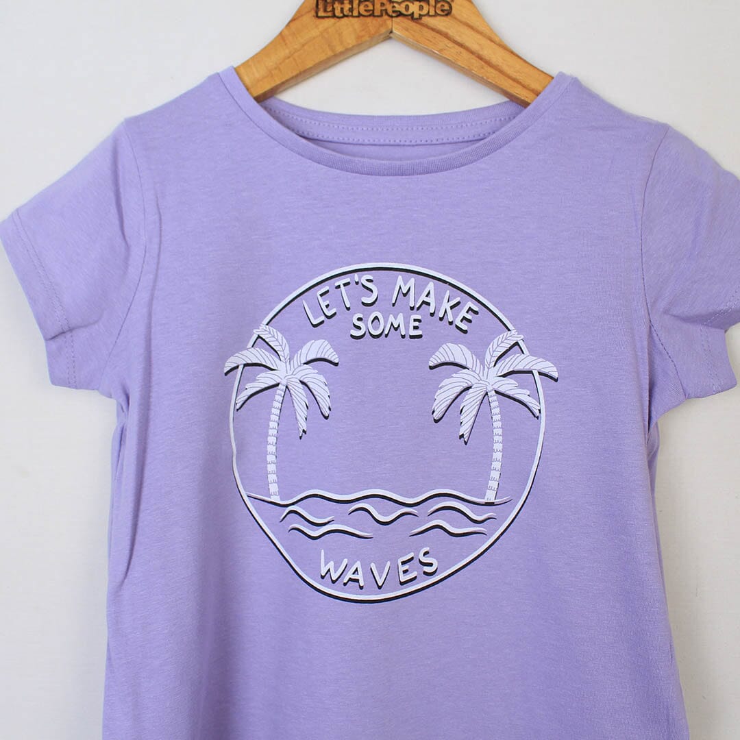 Little Girl Beach Lover T-Shirt T-Shirt Iluvlittlepeople 