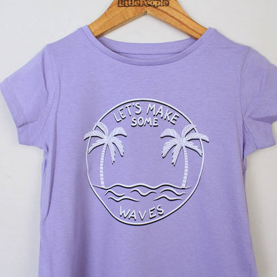 Little Girl Beach Lover T-Shirt T-Shirt Iluvlittlepeople 