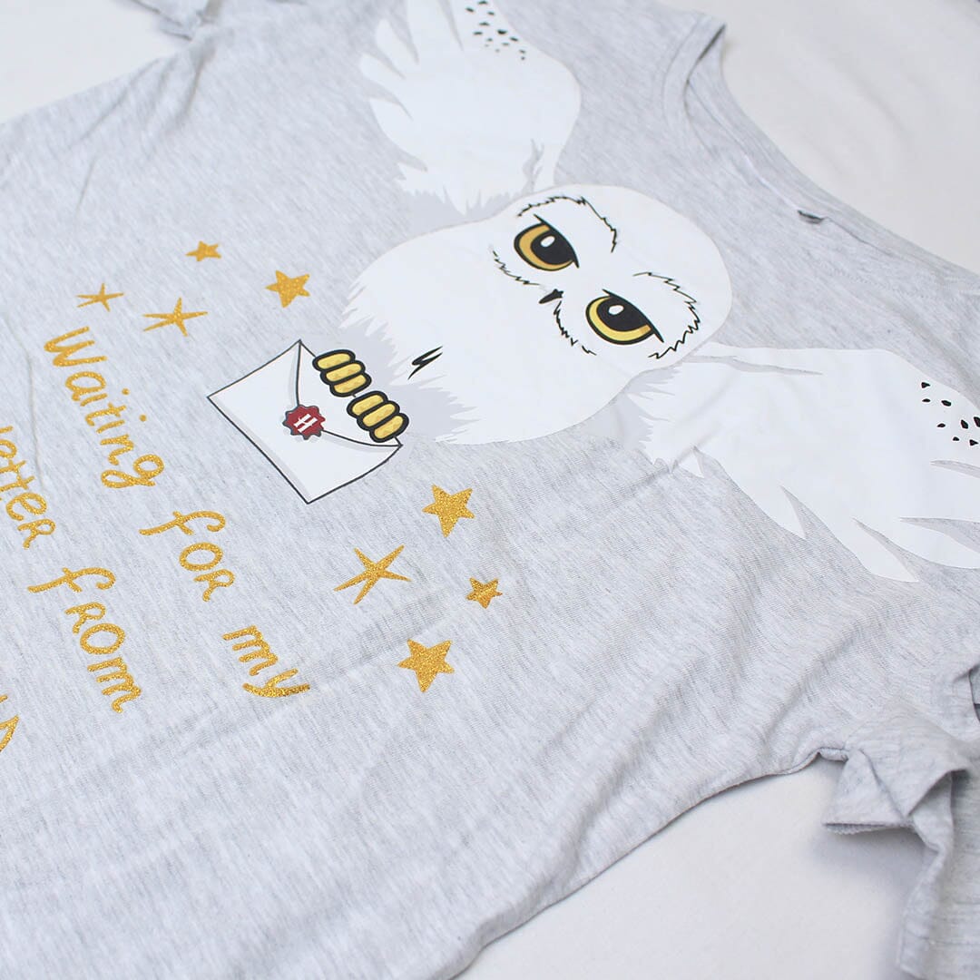 Little Girl Owl Print T-Shirt T-Shirt Iluvlittlepeople 