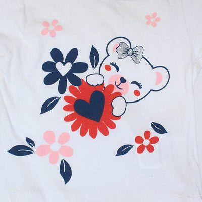 Infants Bear Prints T Shirt T-Shirt Iluvlittlepeople 