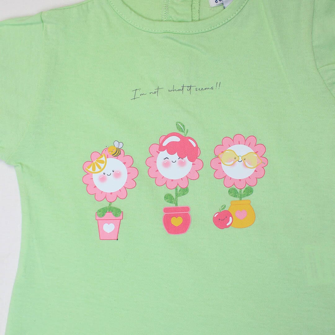 Infants Dasiy Print T-Shirt T-Shirt Iluvlittlepeople 
