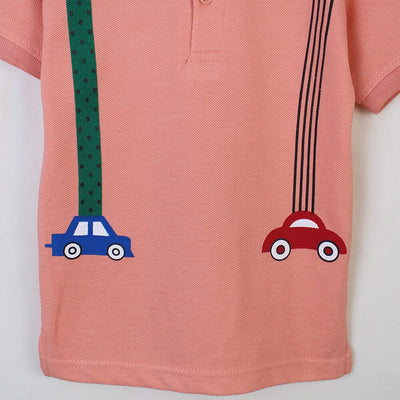 Decent Peach Boys T-Shirt T-Shirt Iluvlittlepeople 