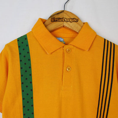 Attractive Yellow Polo Boys T-Shirt T-Shirt Iluvlittlepeople 