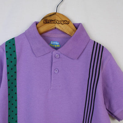 Attractive Purple Polo Boys T-Shirt T-Shirt Iluvlittlepeople 