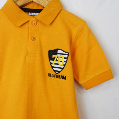Attractive Yellow Polo Boys T-Shirt T-Shirt Iluvlittlepeople 