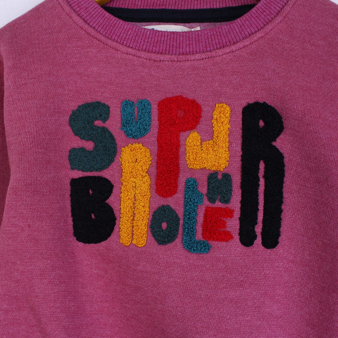 Attractive Maroon Themed Sweat Shirt For Boys Sweatshirt Iluvlittlepeople 
