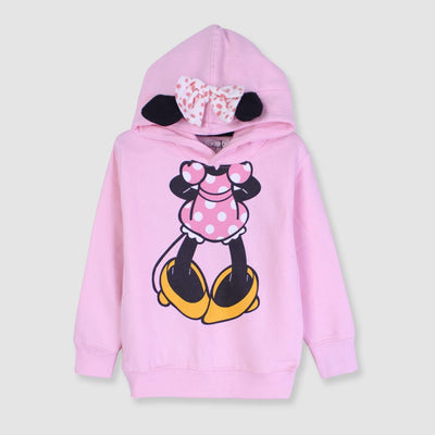 Stylish Mickey Pink Themed Hoodie Hoodie Iluvlittlepeople 9-12Month Pink Winter