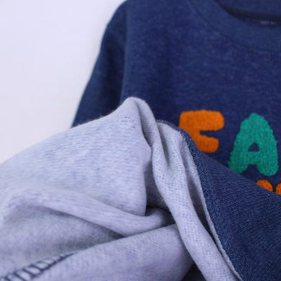 Attractive Blue Themed Sweat Shirt For Boys Sweatshirt Iluvlittlepeople 