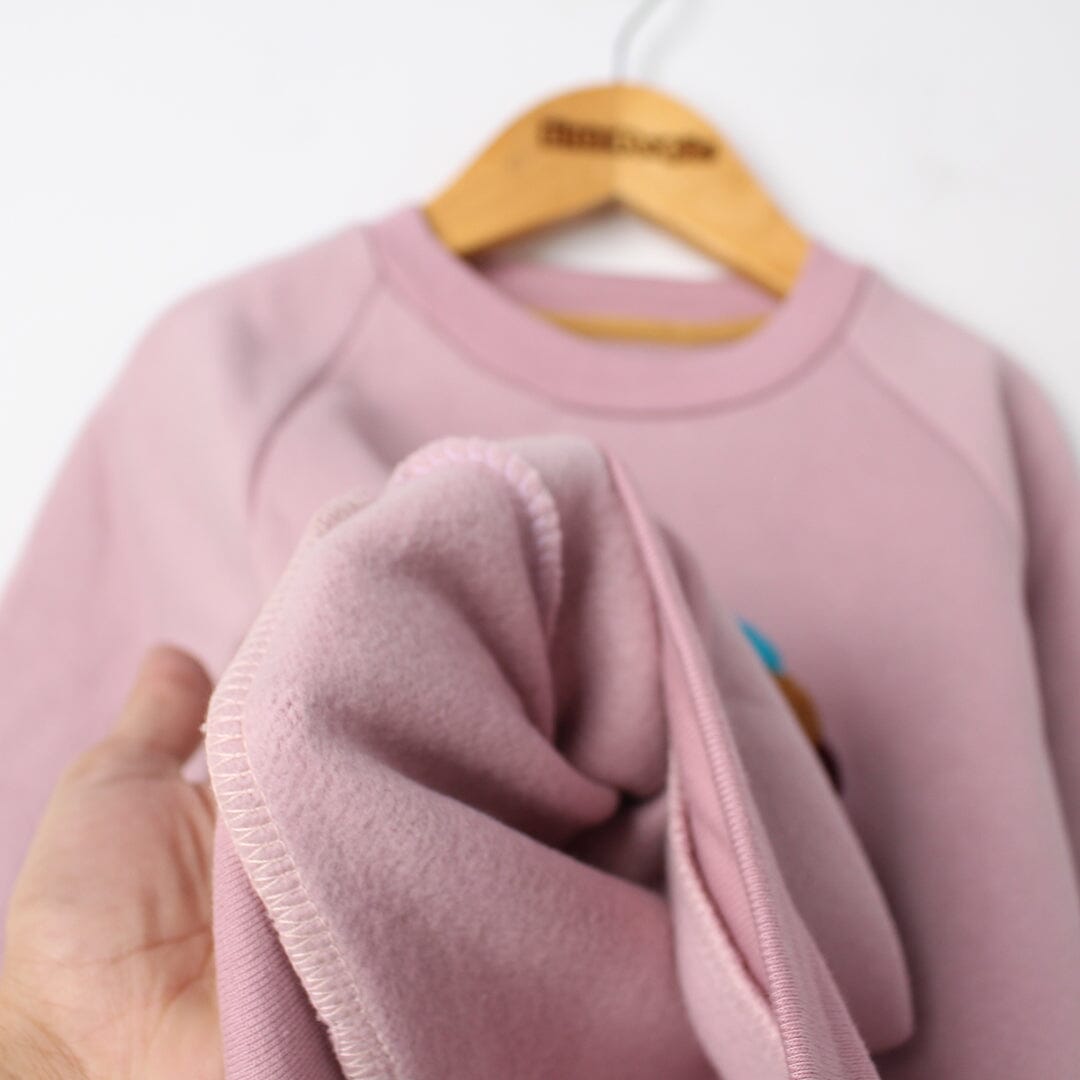 Decent Pink Themed Girls Sweatshirt Sweatshirt Iluvlittlepeople 